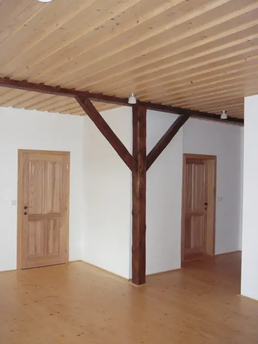Interiér s dřevěnými prvky