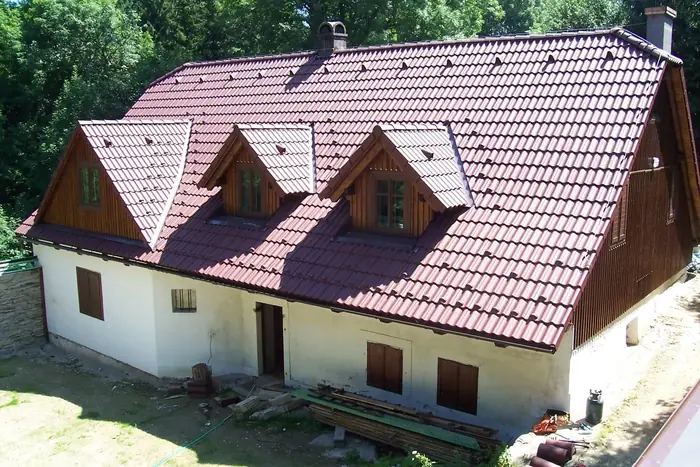 Nová střecha chalupy