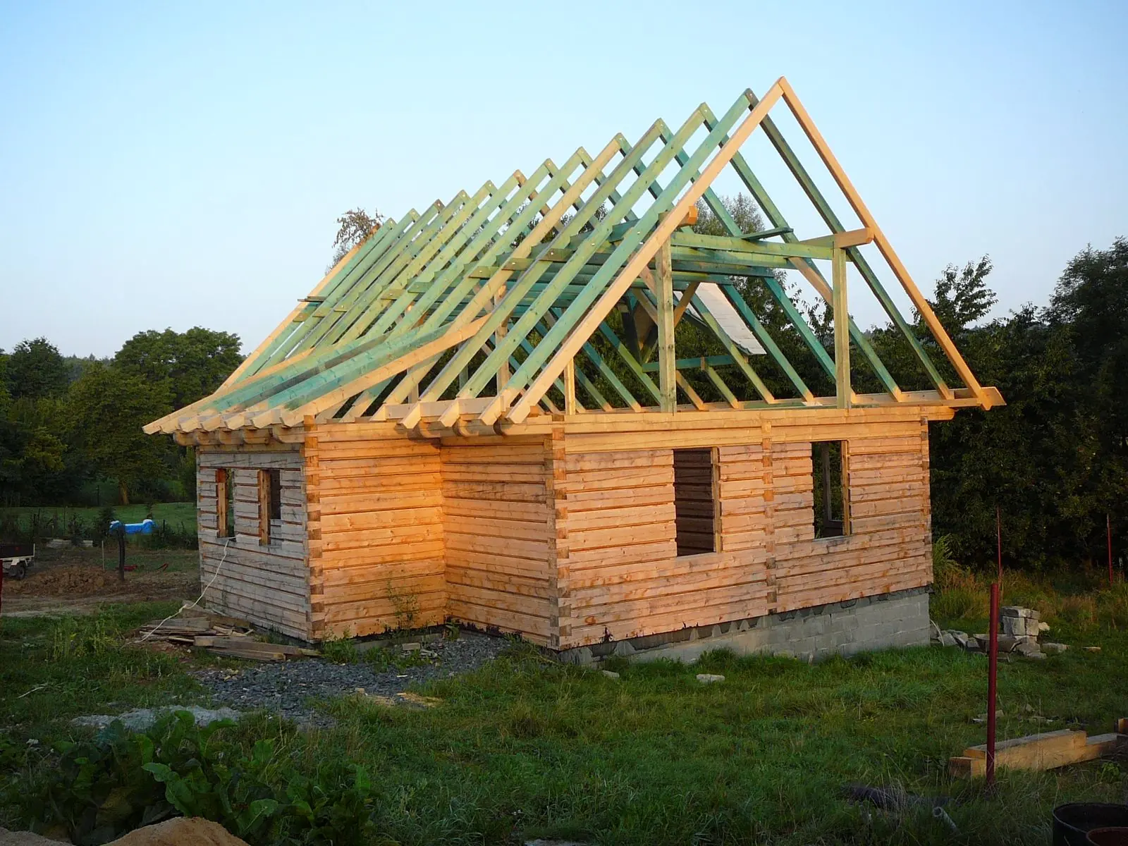 Roubenka – detail konstrukce